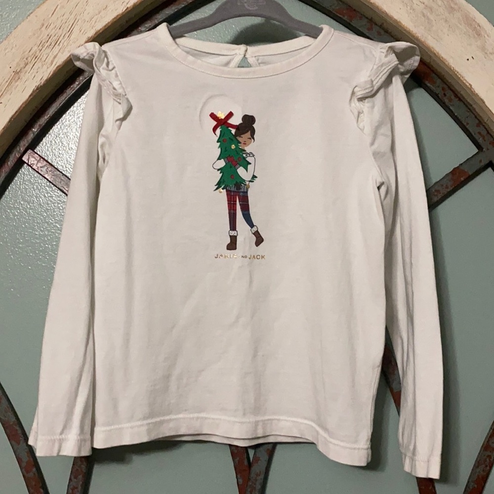 Girls’ 4T Janie and Jack Long Sleeve Tee
